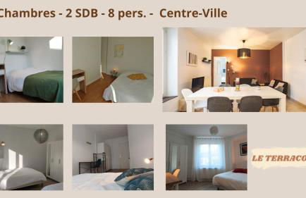 Le Terracotta Ideal Groupe Salle de sport Parking Gratuit - Foto 2