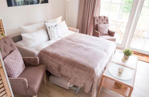 fewo1846 Strandresidenz Wassersleben - OstseeNest - modernes Studioapartment mit Balkon am Strand - Photo 7