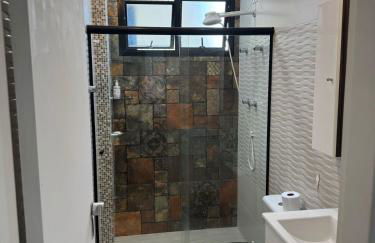 São Vicente pé na areia para 4 pessoas - Foto 9