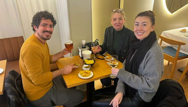 Boa comida e conversa