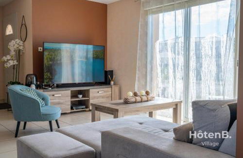 "Les Lièvres" House Air-conditioned Relaxation Oasis with Pool & Jacuzzi - Foto 23