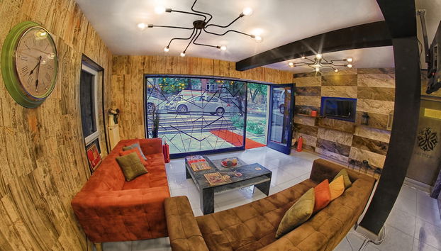 Sala de estar do lobby