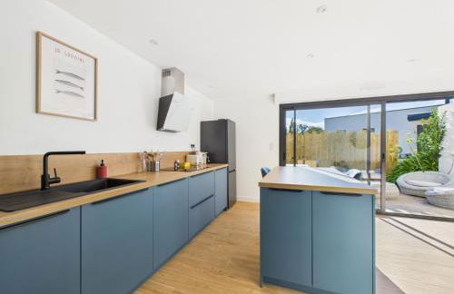 Villa Bel'Odet, appartements modernes au calme, terrasses pour les T2, grand jardin et parking gratuit, à 5 min des plages de Bénodet - Foto 47