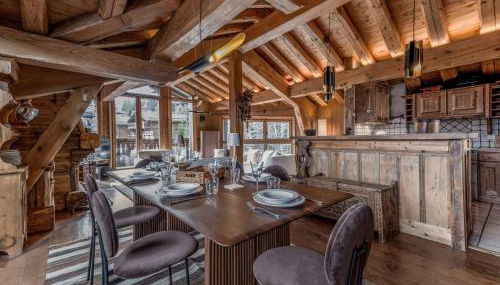 Chalet cosy Courchevel 10 pers, proche centre, spa, parking - FR-1-631-241 - Foto 2
