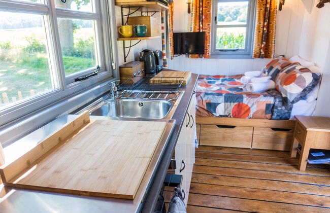 The Hideaway Hut - 1 Bed Shepherds Hut - Hereford - Foto 4