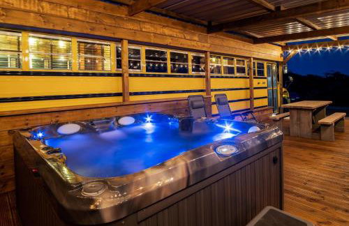 American School Bus - 1 Bedroom - Blossom Farm - Tiers Cross - Foto 14