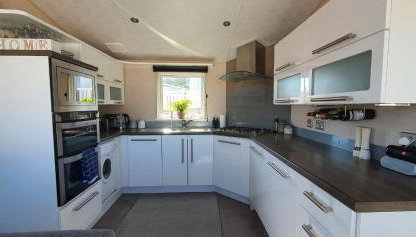 Lodge Seaview Swanage - Foto 5, stove, dishwasher, toaster
