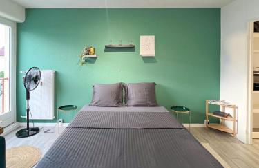 Studio Le Maréchal - Près frontière et Netflix - Foto 7