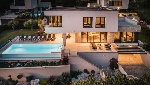 Villa Klara by AwayToCroatia - Foto 3, Garden, sunbed, Garden view