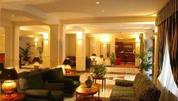 Coin salon dans le hall