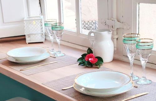 Appartement Bulle d'antan en cœur de ville - Monument classé historique - Grand Jaccuzi - Photo 5