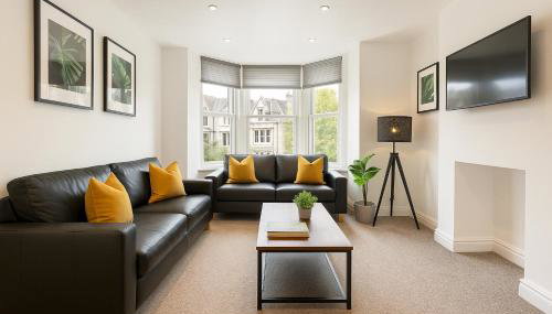 8 Person, 4 Bedroom Light, Warm & Modern Apartment - Foto 4