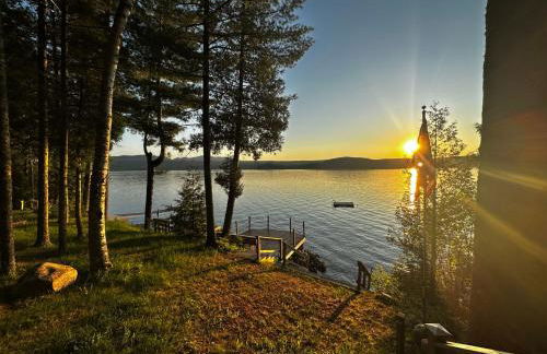 Well-appointed Adirondack cabin directly on 9-mile lake - Foto 20