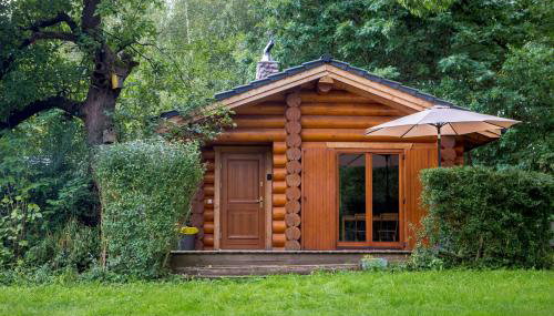 Saunowisko w Krągu - domy Niebieski i Żółty - Foto 1