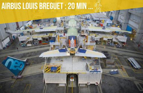 T4 Pro Groupes - 5min Airbus - 6pers - Parking - Foto 16