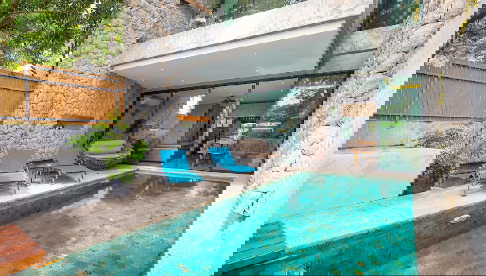 Avant-Garde 4BR Pool Villa Otero Kamala - Foto 1, Imagen principal