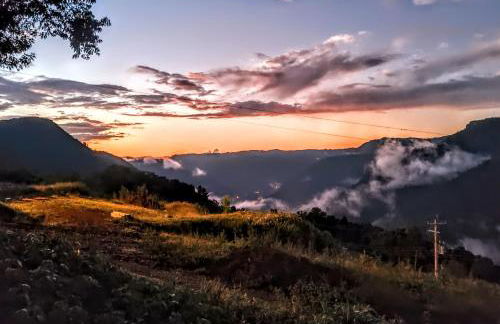 Cabana com banheira na colina - Foto 46