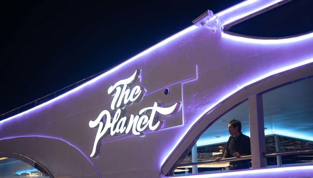 Detalhe do barco da travessia