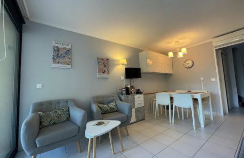 CANNES Appartement Duplex Piscine VUE Mer WIFI PARKING CLIM - Foto 8