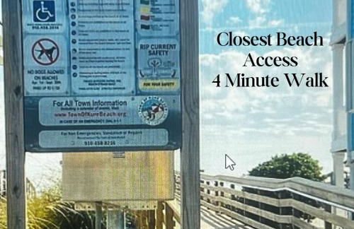 Stay at The Salty Gal - 4 Minute Walk to both Carolina and Kure Beaches - Foto 40