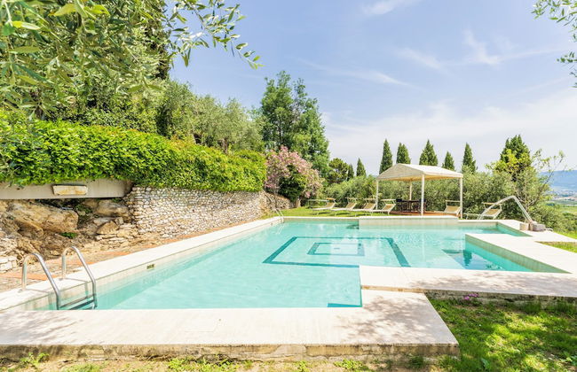 Villa Montegattoli With Panoramic Pool - Foto 37