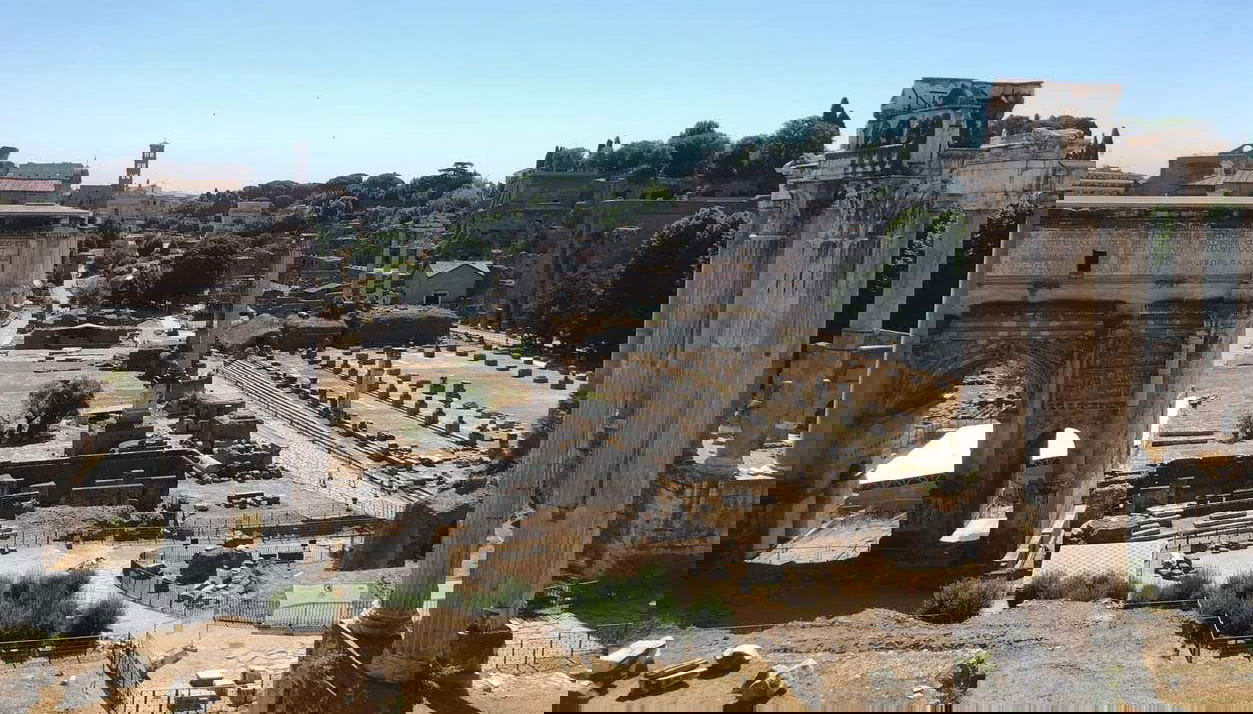 Vistas desde el Tabularium