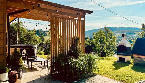 Bieszczady Beztroska Chata - Foto 2, Garden, Garden view, furniture