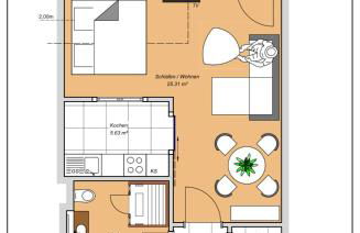 Modernes Appartment mit Sauna nahe Burg im Spreewald - Foto 14