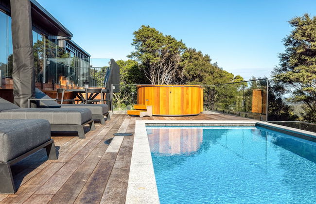 Kaitiaki Lodge - Pool & hot tub - Foto 40