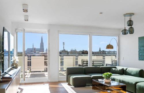 Exclusive penthouse - loft with private parking overlooking cologne cathedral - Foto 1