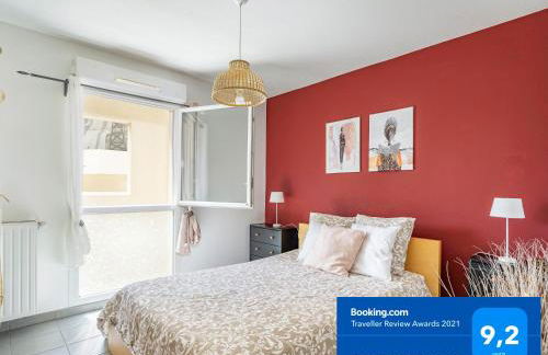 Lac Rose, Appartement 4 personnes avec Parking et Accès Métro - Foto 1