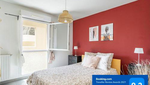 Lac Rose, Appartement 4 personnes avec Parking et Accès Métro - Foto 1