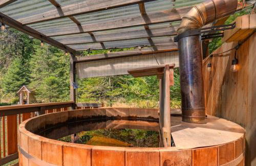 A-Frame At Entrance to Rainier- Hot Tub & WiFi - Foto 16