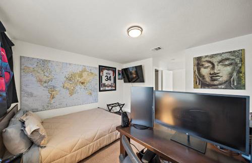 Austin Epic Stay Yoga Gym BBQ Yard WiFi Games - Foto 31