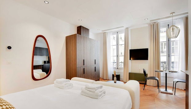 Peaceful Studio - 2P - Madeleine/opera Garnier - Foto 4, Habitación