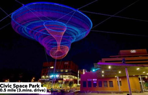 Stylish 1BR HighRise DT, Parking, Pool, Gym, W-D, Golf - Foto 48