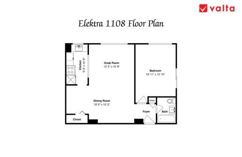 Vibrant Downtown, King Bed, Work Desk & Kitchen - Foto 24