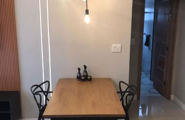 Apto aconchegante vista mar , tv, wifi e ar - Praia São Vicente - Foto 9