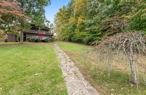 Lakefront Home Dock Covered Deck Fire Pit Dogs OK - Foto 34