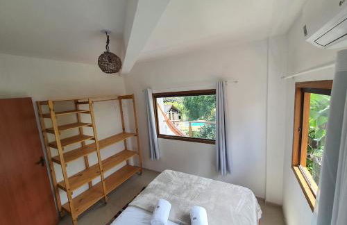 Piscina Aquecida, Jacuzzi, internet veloz, no centro de Serra Grande - Apt Laranja - Vila Pitangueira - Photo 7