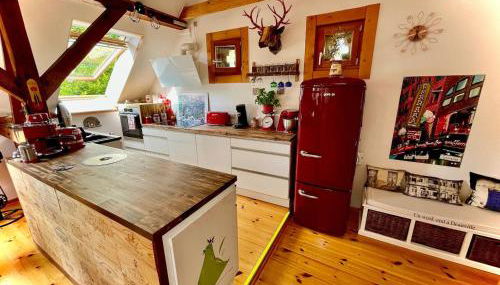 Historisches Retro Loft 70m2 mit Garten & Seenähe - Foto 2