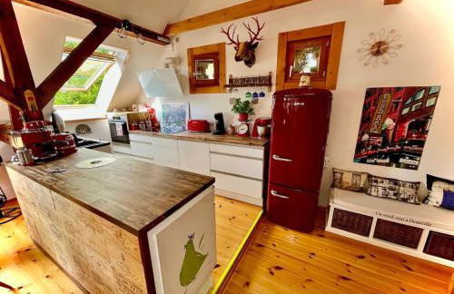 Historisches Retro Loft 70m2 mit Garten & Seenähe - Foto 2