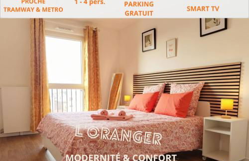L'ORANGER cosy, moderne, parking privé, proche tramway - Foto 1