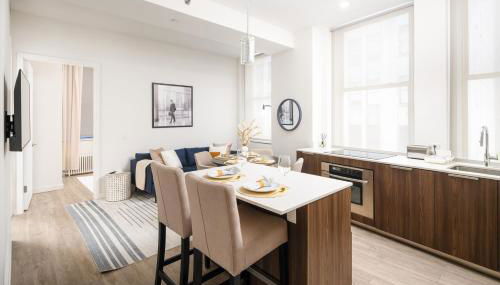 Luxury 2BD nr Wall St Gym Rooftop w/d - Foto 3