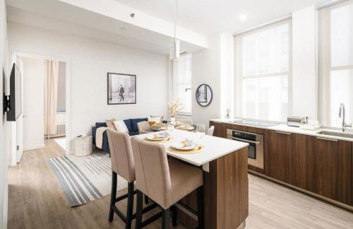 Luxury 2BD nr Wall St Gym Rooftop w/d - Foto 3