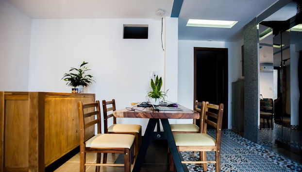 Zona de estar del vestíbulo