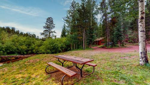 Deck and Mtn Views! Family A-Frame Cabin in Bailey - Foto 3