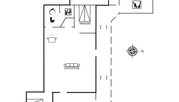 "Dorete" - 2.2km from the sea - Foto 2, Floorplan