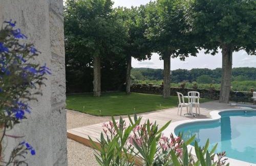 Séjour cosy avec piscine privée et vue panoramique - Foto 28
