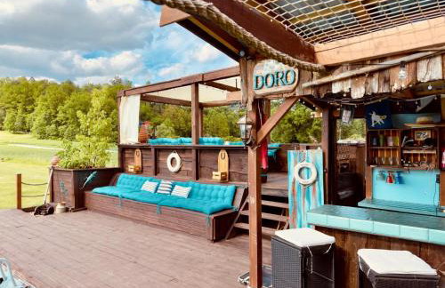 The Old Barn Luksusowa Stodoła z Całorocznym Jacuzzi Kominkiem i Widokiem na Wzgórza i Las dla 8-10 osób na Dolnym Śląsku min 2 noce - Foto 22